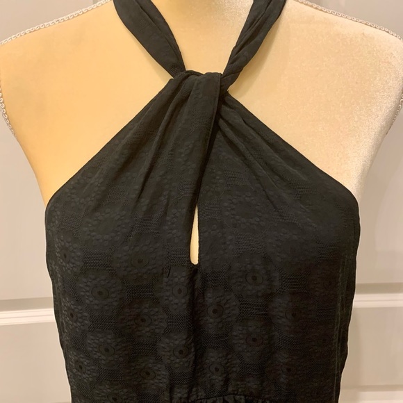 Anthro halter tiered tunic babydoll Sz L - Picture 4 of 5